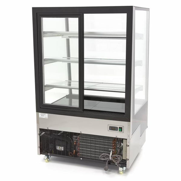 Vitrine Réfrigérée à Gâteaux sur Roulettes 400L (Panoramique)
