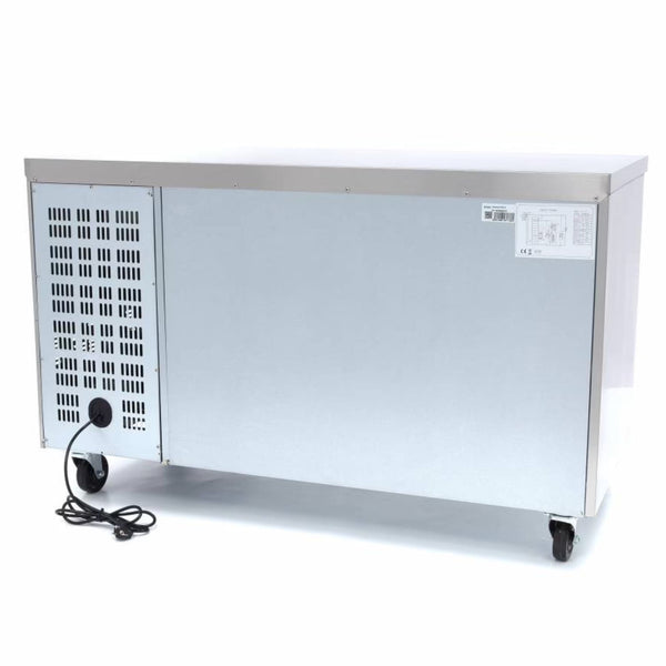 Table de Congélation 2 Portes 136cm GN 1/1 (Plan Inox)