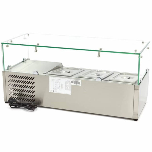 Vitrine Réfrigérée à Ingrédients (VRX) + Bacs Inclus - 95 à 200 cm