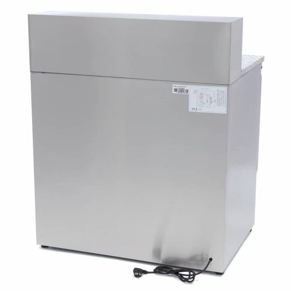 Saladette à Pizza 2 Portes 90cm (Plan en Granit)