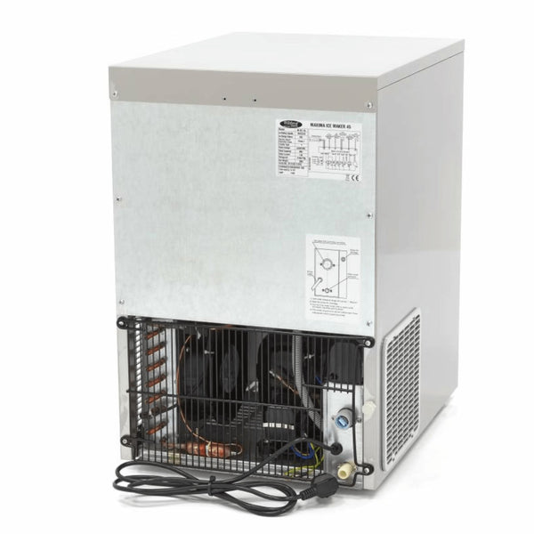 Machine à Glaçons Creux 45 kg/24h