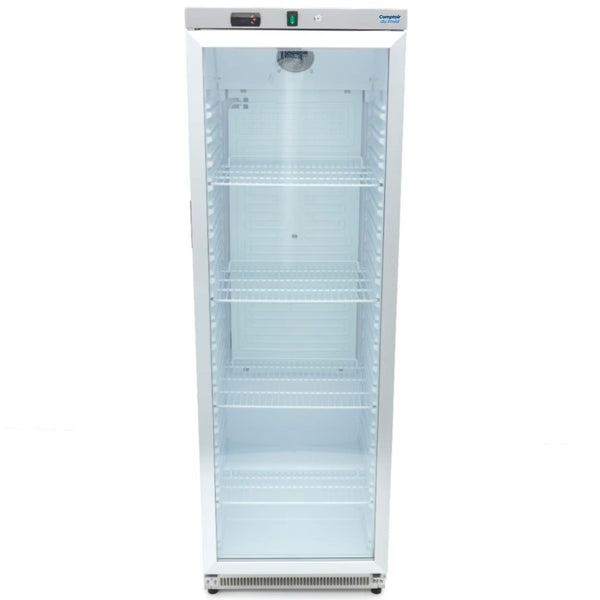 Armoire Vitrée Positive Pro 400L Inox