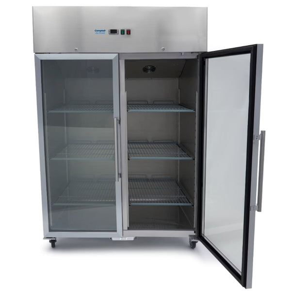 Armoire Vitrée Pro Double Porte 1200L (GN 2/1)