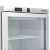 Congélateur Armoire Vitré Pro 400L Inox