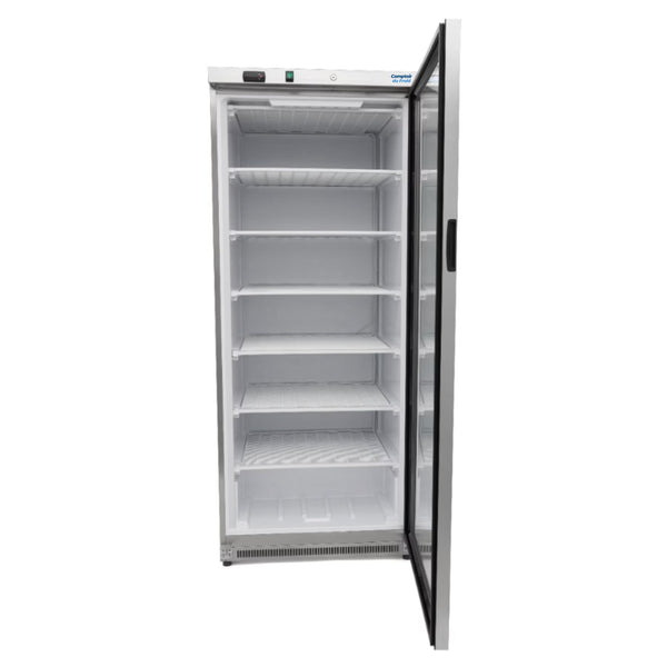 Congélateur Armoire Vitré Pro 600L Inox