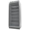 Congélateur Armoire Vitré Pro 600L Inox