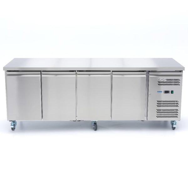 Table Réfrigérée XXL 4 Portes 223cm (GN 1/1)