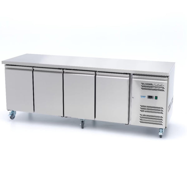 Table Réfrigérée XXL 4 Portes 223cm (GN 1/1)