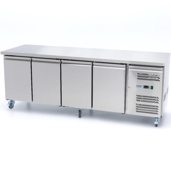 Table Réfrigérée Négative XXL 4 Portes (223cm)