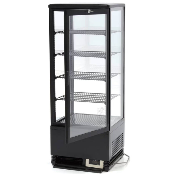 Grande Vitrine Comptoir 98L Noire