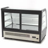 Grande Vitrine Comptoir 160L Noire