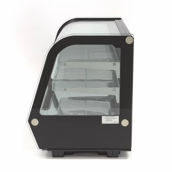 Grande Vitrine Comptoir 160L Noire