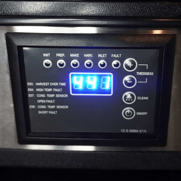 Machine à <b>Glaçons Cubiques Pleins</b> Pro & Industriel (36kg à 225kg)