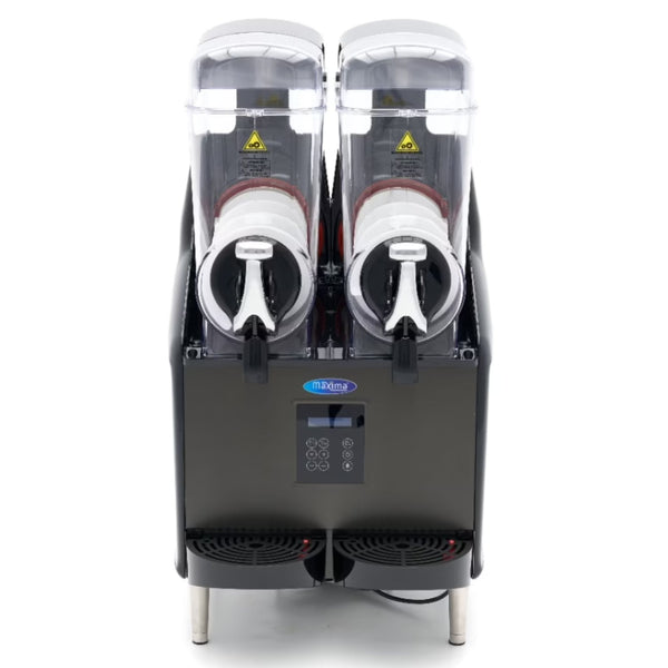 Machine à Granita Professionnelle Numérique & LED 2 Cuve 24L