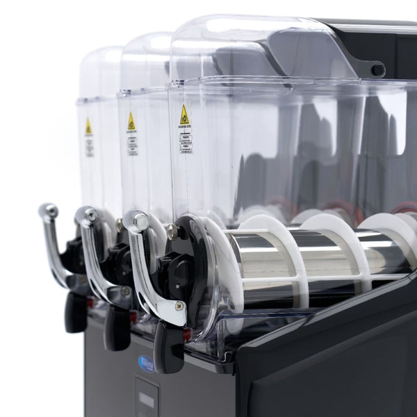 Machine à Granita Professionnelle Numérique & LED 3 Cuve 36L