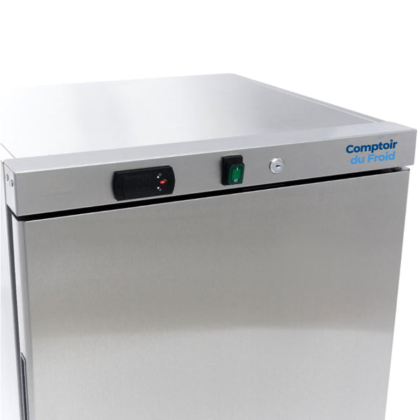 Petit Congélateur Armoire Pro 200L Inox