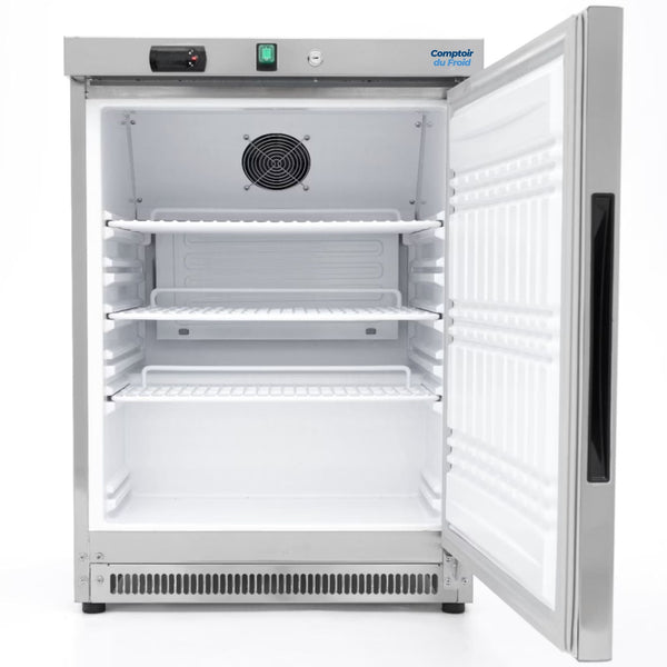 Petit Réfrigérateur Armoire Pro 200L Inox