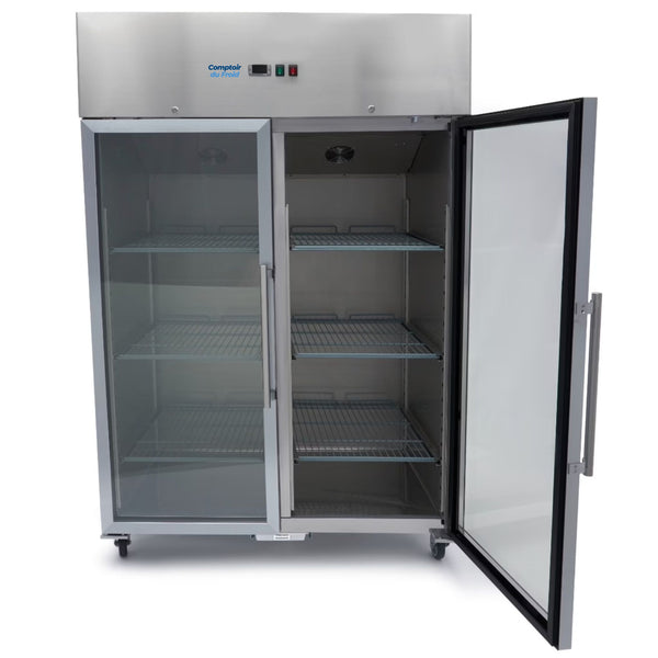 Surgélateur Vitré Pro Double Porte 1200L (GN 2/1)