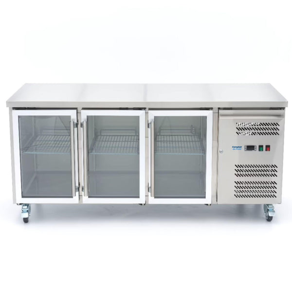 Tour Réfrigéré Vitré 3 Portes 180cm (GN 1/1)