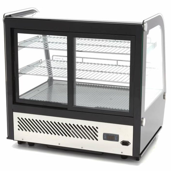 Vitrine Comptoir Luxe 120L Noire