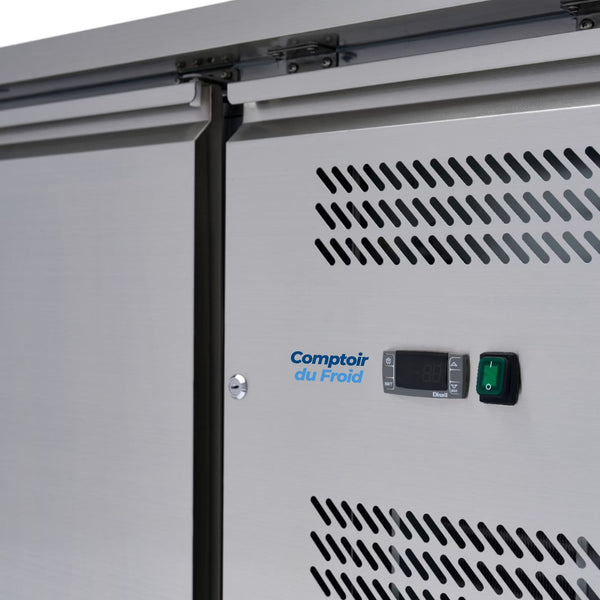 Grande Table de Congélation 4 Portes (223 cm)