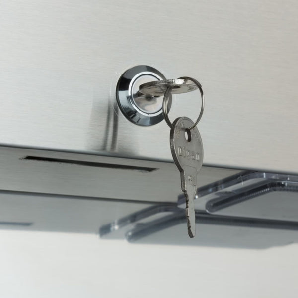 Armoire Réfrigérée Vitrée 600L GN 2/1 Inox