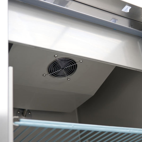 Armoire Réfrigérée Vitrée 600L GN 2/1 Inox