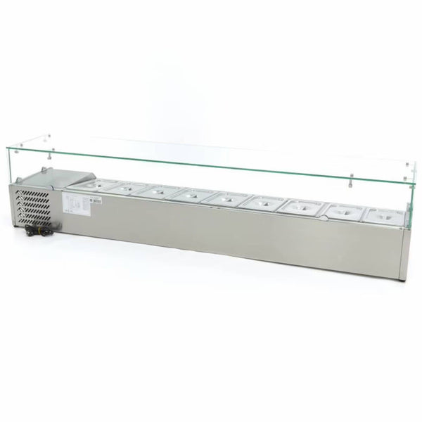 Vitrine Réfrigérée à Ingrédients (VRX) + Bacs Inclus - 95 à 200 cm