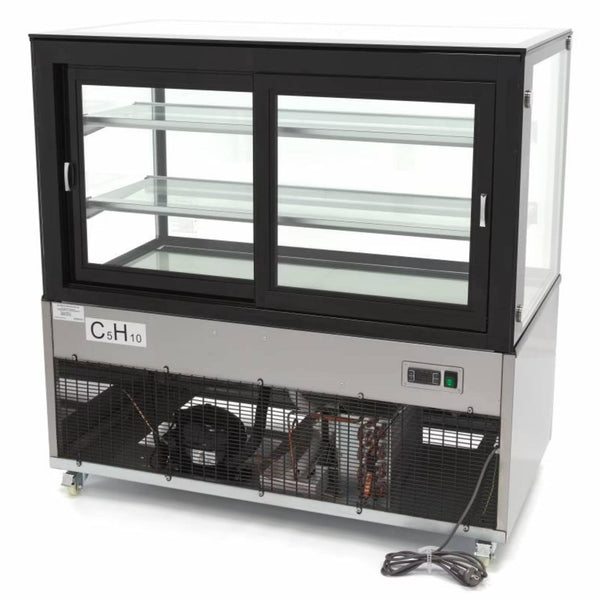 Vitrine Réfrigérée Pâtisserie Droite 500L (Format XXL - 150cm)