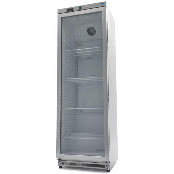 Armoire Vitrée Positive Pro 400L Inox