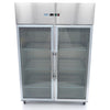 Armoire Vitrée Pro Double Porte 1200L (GN 2/1)