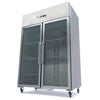 Armoire Vitrée Pro Double Porte 1200L (GN 2/1)