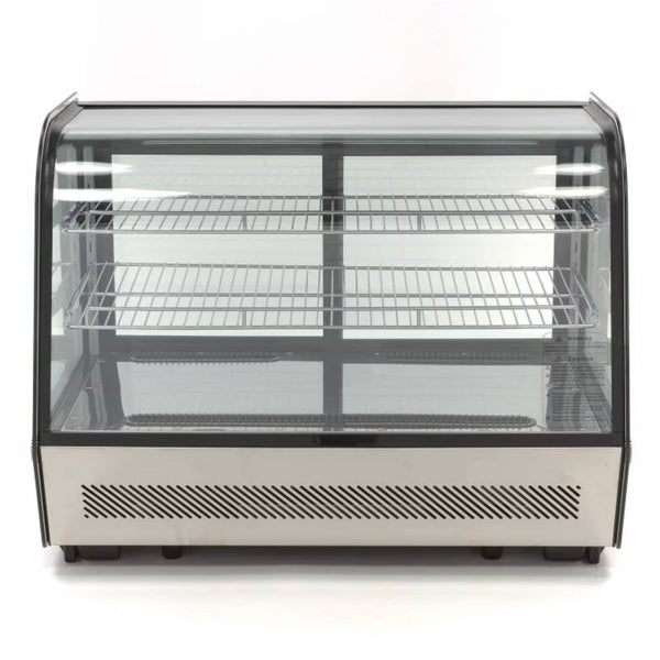 Grande Vitrine Comptoir 160L Noire