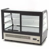 Grande Vitrine Comptoir 160L Noire
