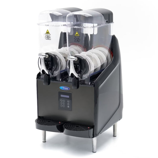 Machine à Granita Professionnelle Numérique & LED 2 Cuve 24L