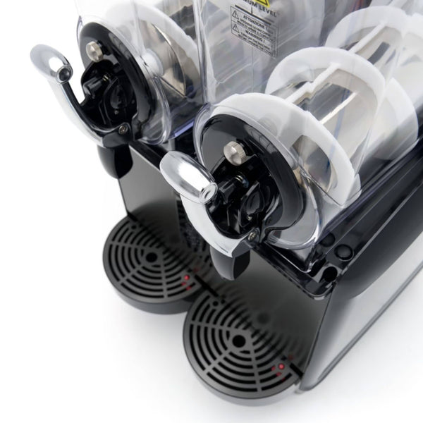 Machine à Granita Professionnelle Numérique & LED (1 à 3 Cuves de 12L)