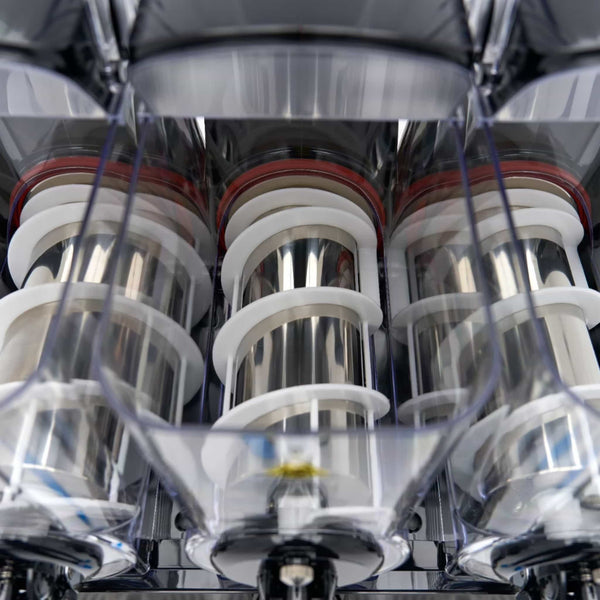 Machine à Granita Professionnelle Numérique & LED (1 à 3 Cuves de 12L)