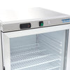 Petit Frigo Vitré Pro 200L Inox