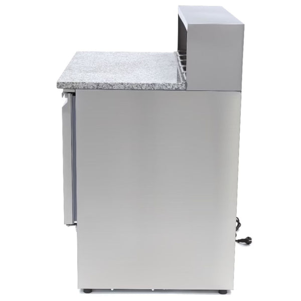 Saladette à Pizza 2 Portes 90cm (Granit)