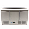 Saladette Réfrigérée Inox 3 Portes 137cm