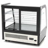 Vitrine Comptoir Luxe 120L Noire