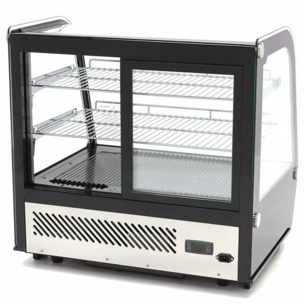 Vitrine Comptoir Luxe 120L Noire