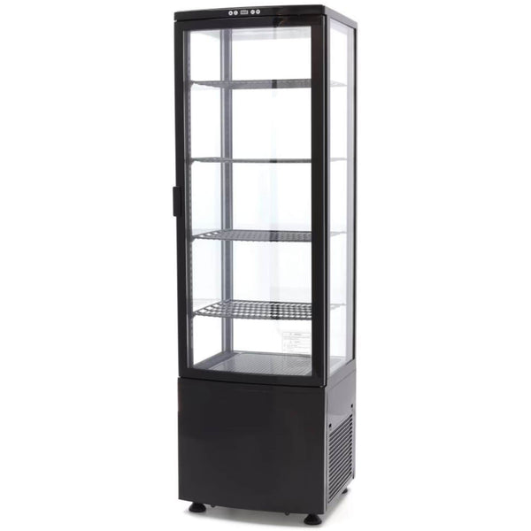 Vitrine Réfrigérée Colonne 235L Noire