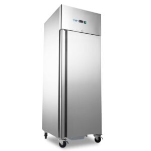 Armoire Réfrigérée à Poisson 600L Inox (7 Bacs Inclus)