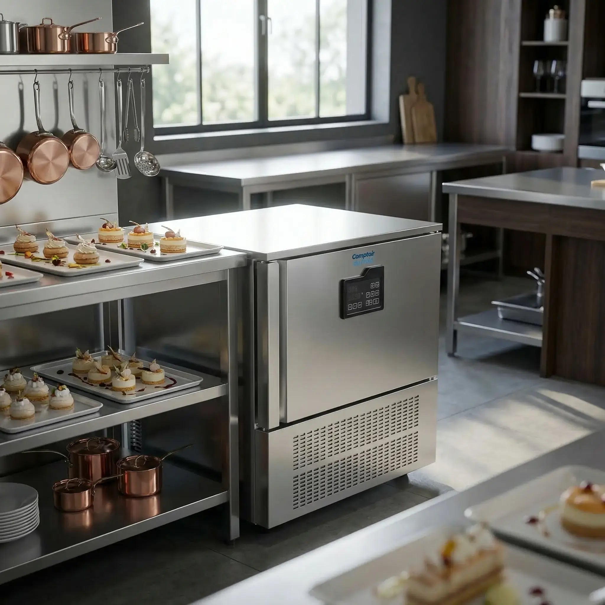 Cellule de refroidissement rapide inox 3 à 10 niveaux