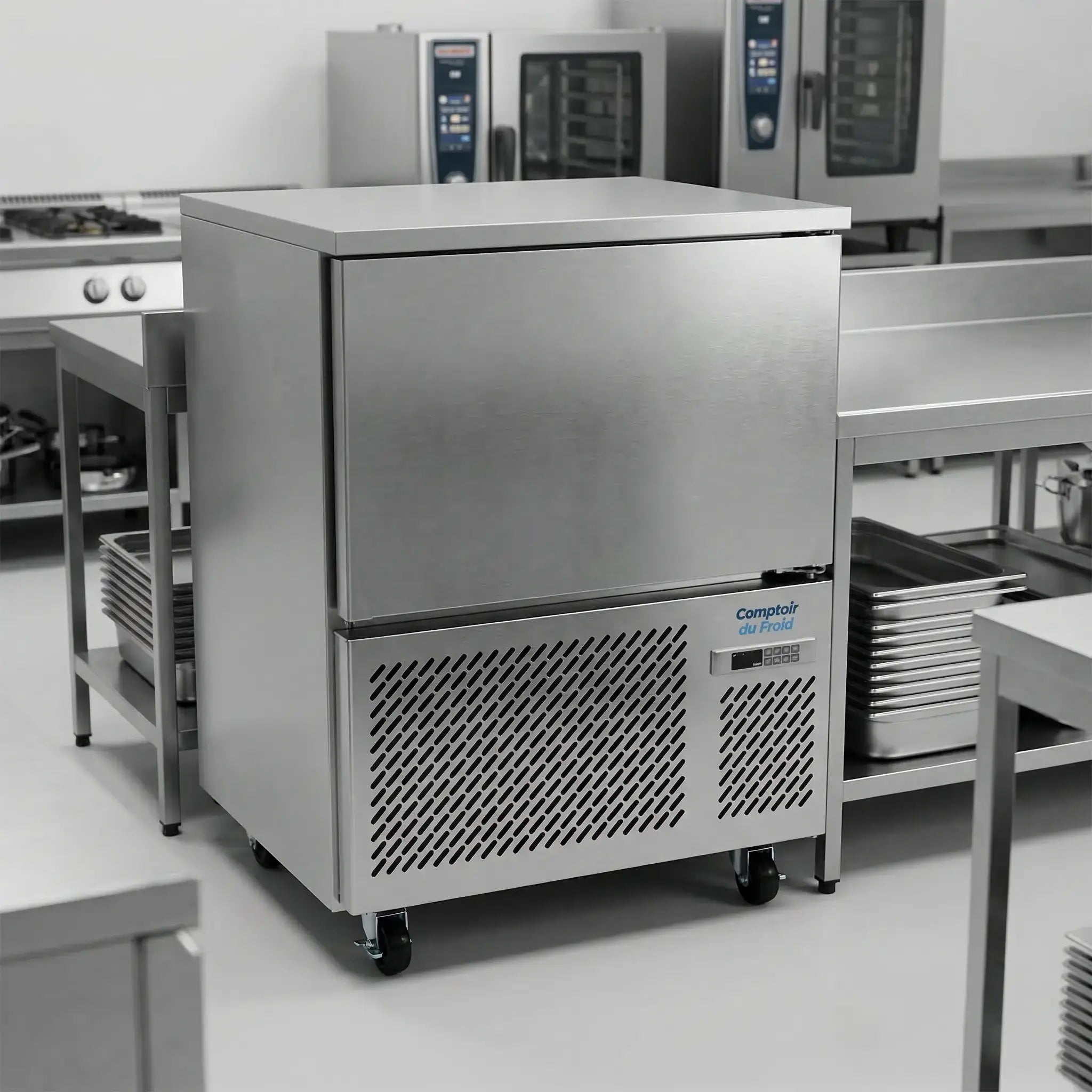 Cellule de refroidissement rapide inox 5 niveaux pour laboratoire de pâtisserie