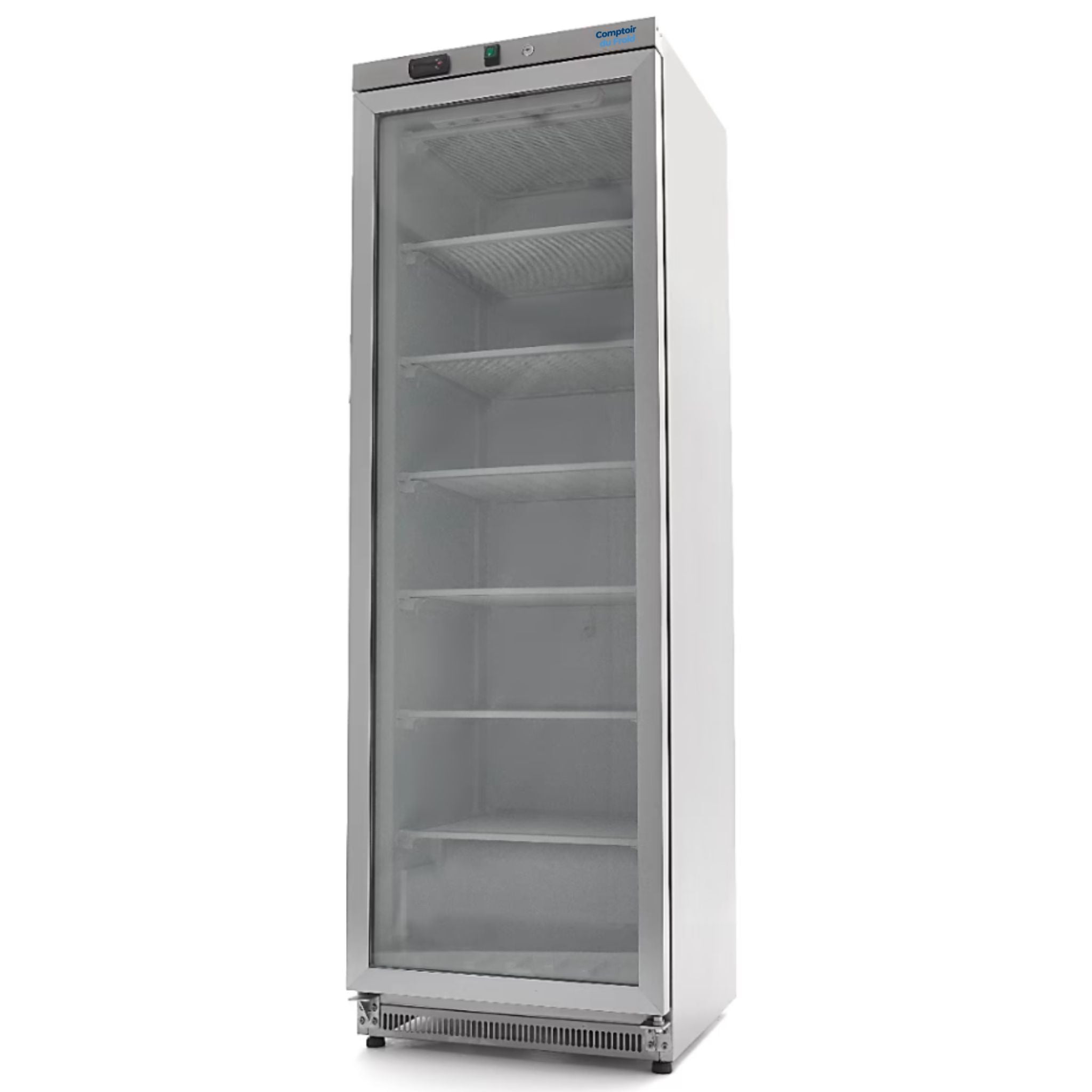 Congélateur armoire vitré professionnel 400 litres