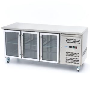 Tour Réfrigéré Vitré 3 Portes 180cm (Bar & Service)