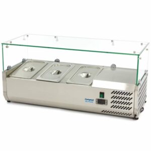 Vitrine Réfrigérée à Ingrédients (VRX) + Bacs Inclus - 95 à 200 cm
