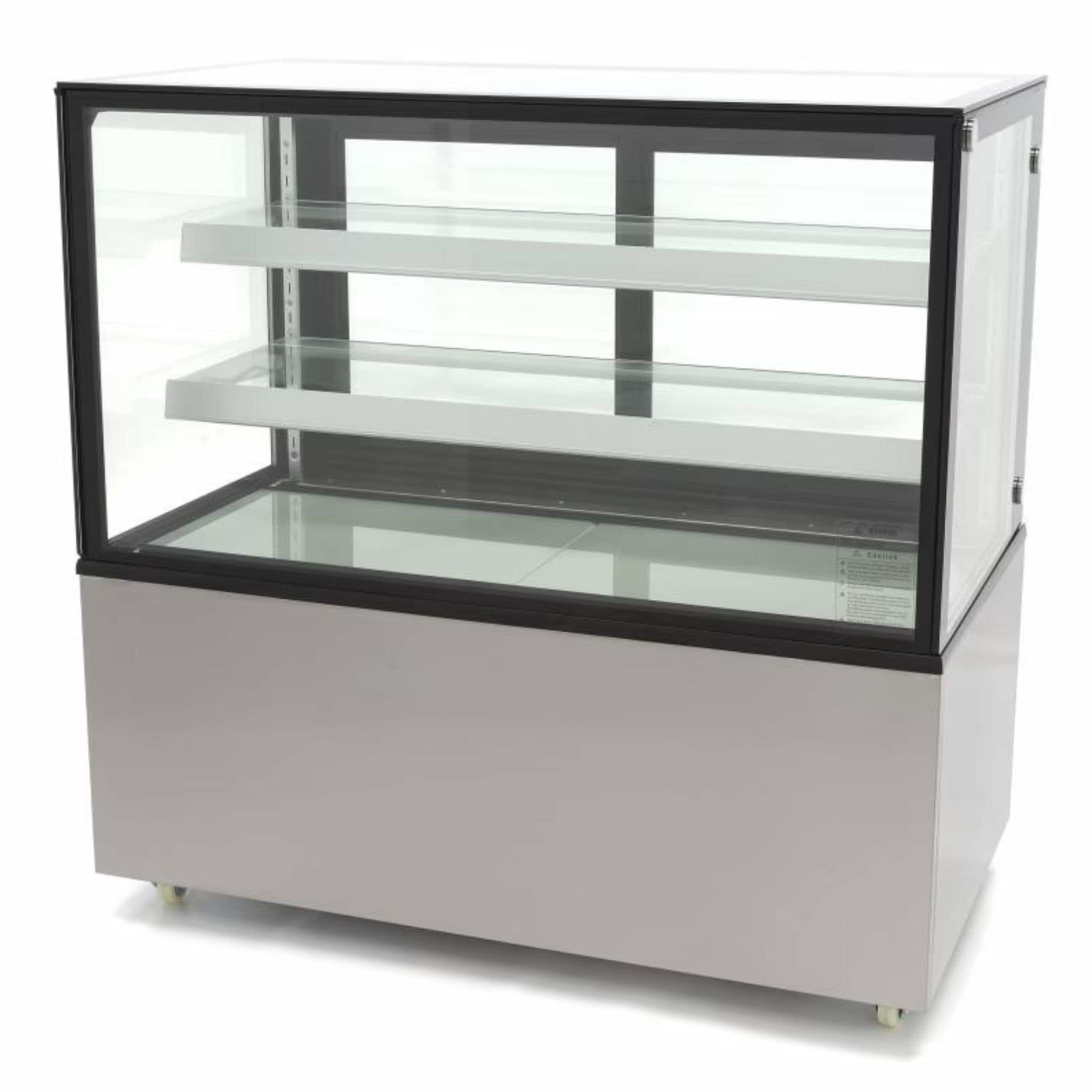 Vitrine Pâtissière Design Droite sur Roulettes - 500 Litres